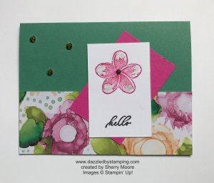 Timeless Tropical, Expressions in Ink DSP, swap created by Sherry Moore, www.dazzledbystamping.com