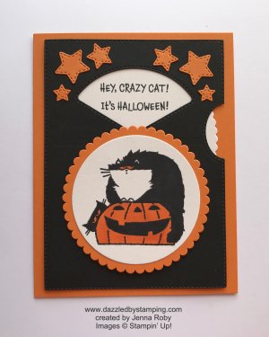 Clever Cats, created by Jenna Roby, www.dazzledbystamping.com