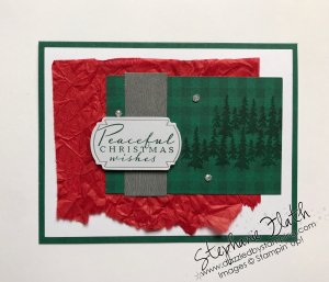 Peaceful Christmas Paper Pumpkin Kit (Oct 2021), alternate idea, www.dazzledbystamping.com