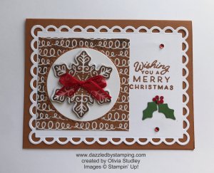 Gingerbread & Peppermint Suite, created by Olivia Studley, www.dazzledbystamping.com