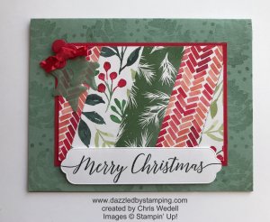Painted Christmas, created by Chris Wedell, www.dazzledbystamping.com