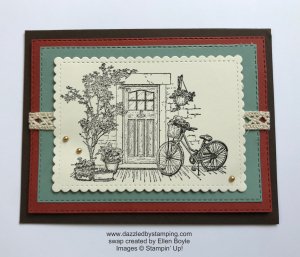 Feels Like Home, created by Ellen Boyle, www.dazzledbystamping.com