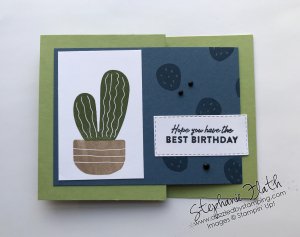 Cactus Cuties, Friendly Hello (SAB), www.dazzledbystamping.com