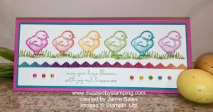 Easter Friends, created by Jamie Sales, www.dazzledbystamping.com