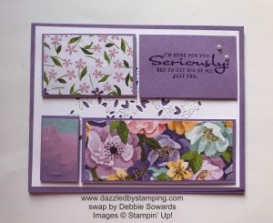 Hues of Happiness Suite, created by Debbie Sowards, www.dazzledbystamping.com