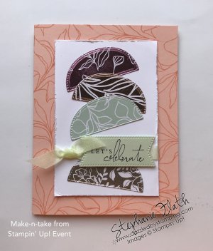 Splendid Day Suite, Splendid Thoughts bundle, created during SU! Event, www.dazzledbystamping.com