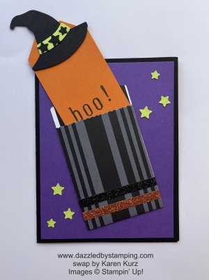 Bewitching bundle, swap by Karen Kurz, www.dazzledbystamping.com