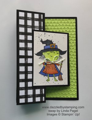 Best Witches, swap by Linda Pagel, www.dazzledbystamping.com