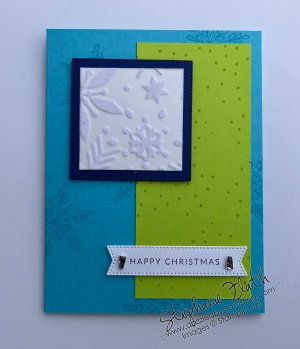 Dazzling Card Club.November2022.Joyful Flurry, www.dazzledbystamping.com