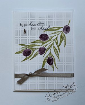 Olive Branch, www.dazzledbystamping.com