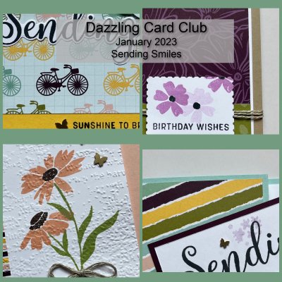 Dazzling Card Club.Sending Smiles