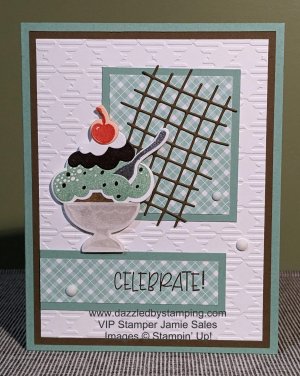 Share a Milkshake, VIP Stamper Jamie Sales, www.dazzledbystamping.com