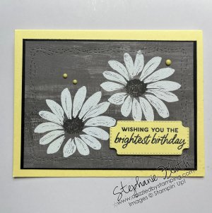 Cheerful Daisies bundle, www.dazzledbystamping.com