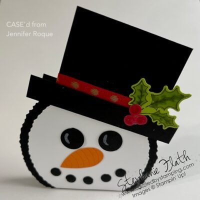 All About the Snowman Treat Container