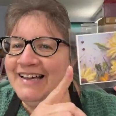 Facebook Live! with an Acetate Card & New Product