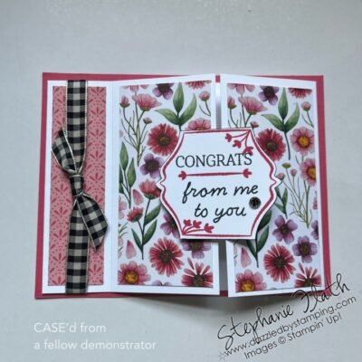 Bright Borders & Fun Fold Closeups
