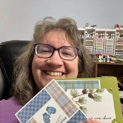 YouTube Live! with Plaid Christmas Cards