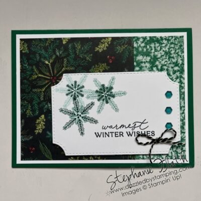 More Delicate Pines Cards