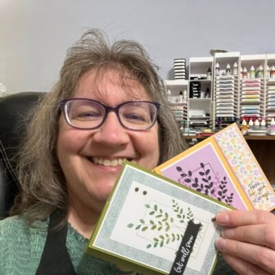 YouTube Live! with Friendly Foliage Fun Folds