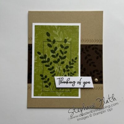 Friendly Foliage from my Dazzling Card Club