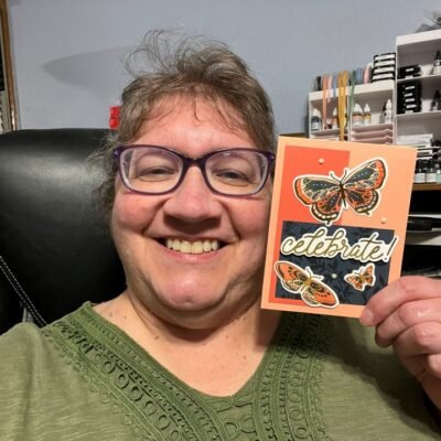 YouTube Live! with Hot Foil Butterflies